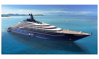 Cel mai mare iaht rezidenţial, construit la Tulcea