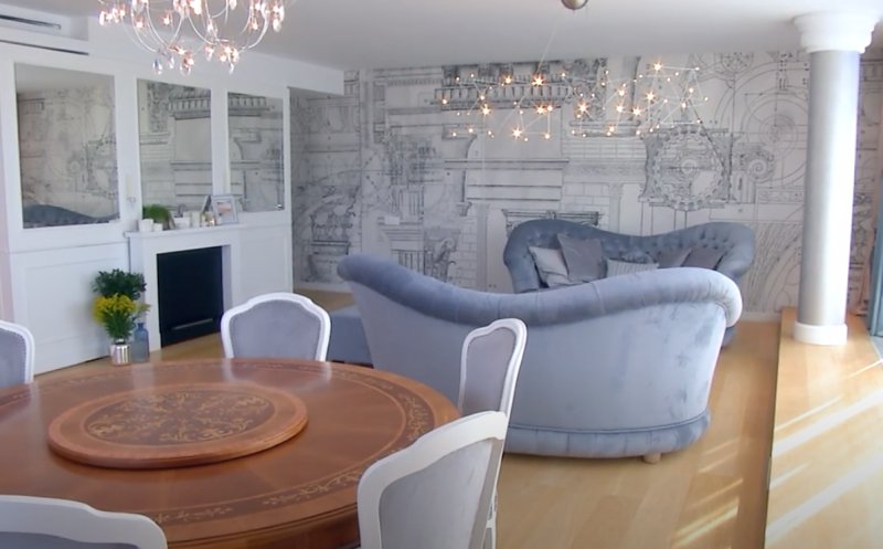 O amenajare în stil clasic și linii moderne