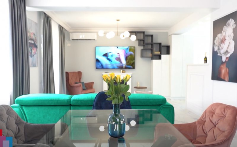 Casa Magazin, amenajare vila care a pornit de la o masa inteligenta si culoarea verde