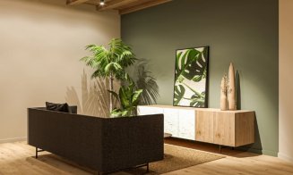 Un living de inspiratie japoneza in Fagaras