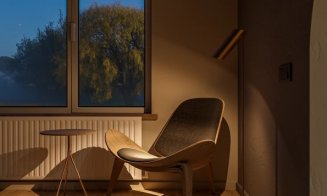 Un living de inspiratie japoneza in Fagaras