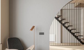 Un living de inspiratie japoneza in Fagaras